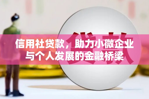 铜陵信用社贷款，助力小微企业与个人发展的金融桥梁