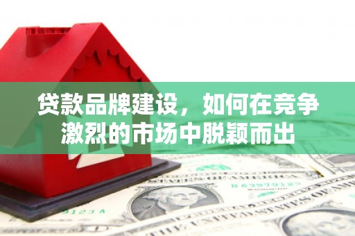 铜陵贷款品牌建设，如何在竞争激烈的市场中脱颖而出