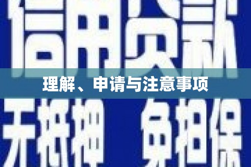 铜陵理解、申请与注意事项