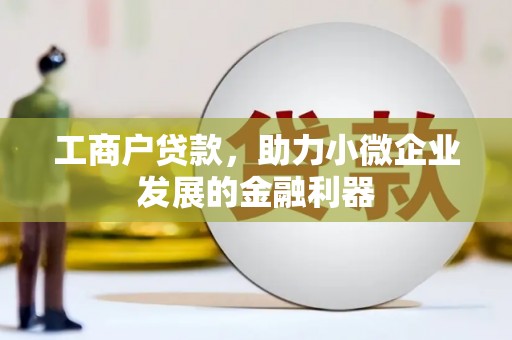 铜陵工商户贷款，助力小微企业发展的金融利器