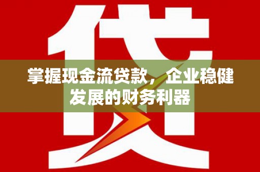 铜陵掌握现金流贷款，企业稳健发展的财务利器