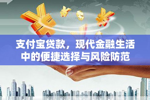 铜陵支付宝贷款，现代金融生活中的便捷选择与风险防范