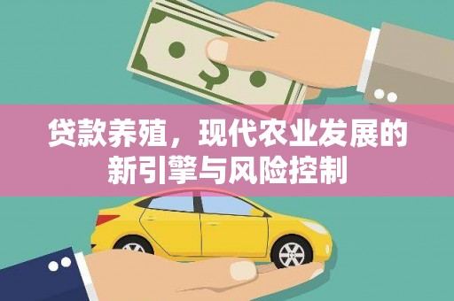 铜陵贷款养殖，现代农业发展的新引擎与风险控制