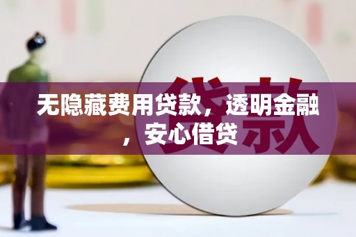 铜陵无隐藏费用贷款，透明金融，安心借贷