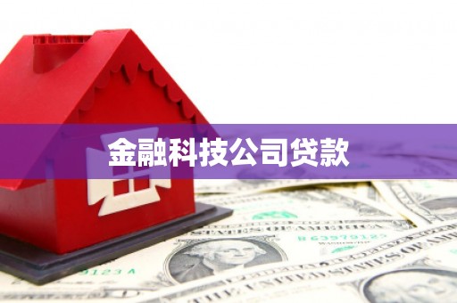 铜陵金融科技公司贷款