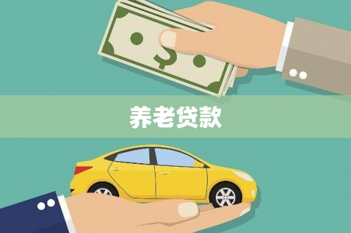 铜陵养老贷款