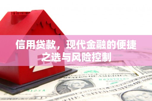 铜陵信用贷款，现代金融的便捷之选与风险控制
