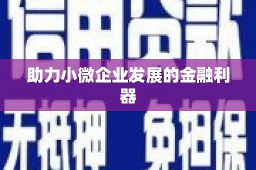 铜陵助力小微企业发展的金融利器
