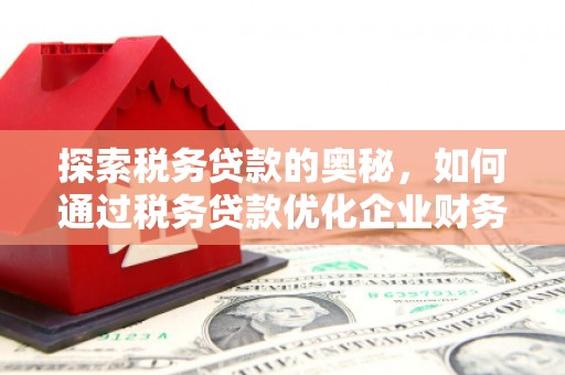 铜陵探索税务贷款的奥秘，如何通过税务贷款优化企业财务