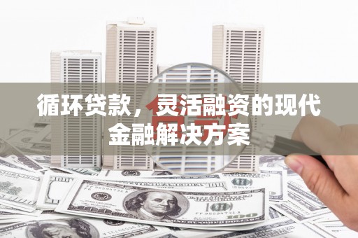 铜陵循环贷款，灵活融资的现代金融解决方案