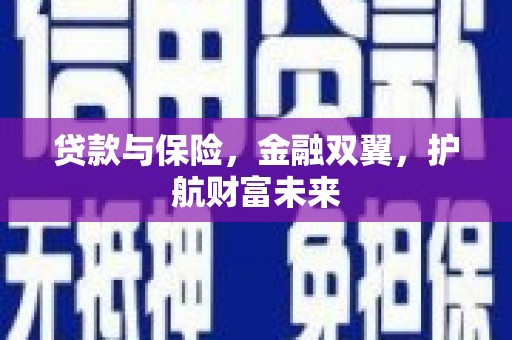铜陵贷款与保险，金融双翼，护航财富未来