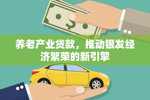铜陵养老产业贷款，推动银发经济繁荣的新引擎