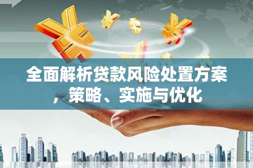 铜陵全面解析贷款风险处置方案，策略、实施与优化