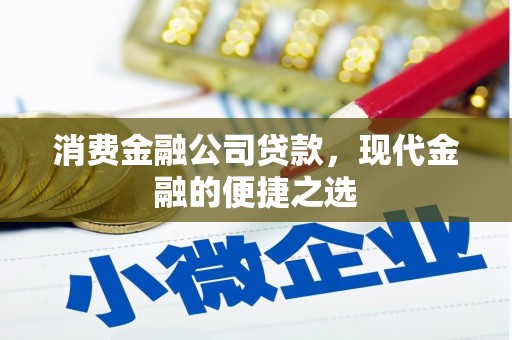 铜陵消费金融公司贷款，现代金融的便捷之选