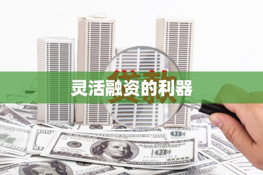 铜陵灵活融资的利器