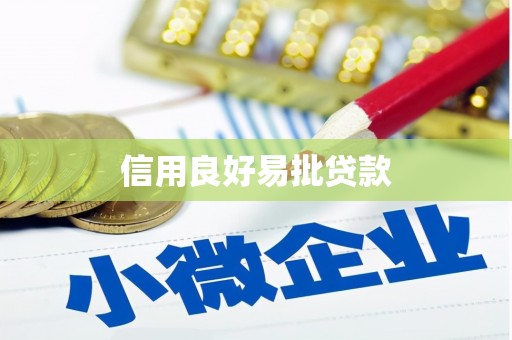 铜陵信用良好易批贷款